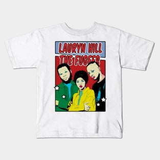 Lauryn Hill and The fugees Pop Art Comic Style Kids T-Shirt